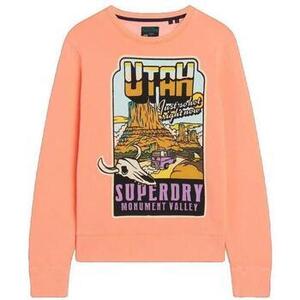 Pulóverek Superdry Sweatshirt orange ample unisexe kép