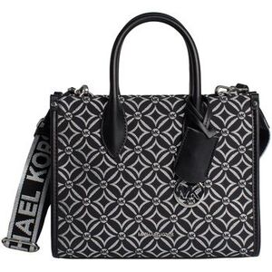 Válltáskák MICHAEL Michael Kors 35F4S7ZC5J-BLACK-SILVER kép