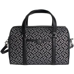 Válltáskák MICHAEL Michael Kors 35F4STFS6J-BLACK-SILVER kép