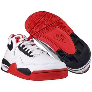 Divat edzőcipők Nike Baskets Flight Legacy cuir kép