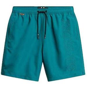 Rövidnadrágok Superdry Short de bain Premium brodé vert kép