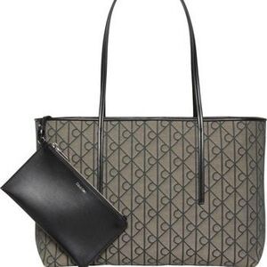 Táskák Calvin Klein Jeans Lv04f3750g Emblem Aop Jacquard Tote kép