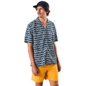 Rövid ujjú ingek Brava Fabrics Sunset Aloha Shirt - Navy kép