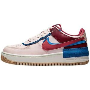 Divat edzőcipők Nike Baskets Air Force 1 Shadow beige / bordeaux kép