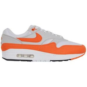 Divat edzőcipők Nike Baskets Air Max 1 blanc / orange kép