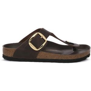 Lábujjközös papucsok BIRKENSTOCK GIZEH BB HEX HABANA OILED CALZ N kép