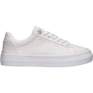 Tommy Hilfiger TH FOXING PLATFORM CANVAS Női utcai cipő, fehér, méret kép