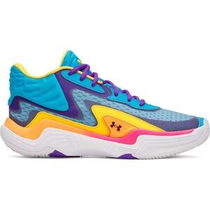 Under Armour SPAWN 7 MID Férfi kosárlabda cipő, kék, méret 46 kép