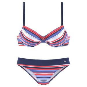 s.Oliver Bikini kék / piros / fehér kép