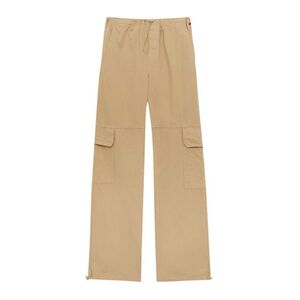 Pull&Bear Cargo nadrágok világosbarna kép