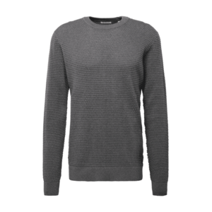KnowledgeCotton Apparel Pulóver 'Vagn' grafit kép