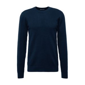 KnowledgeCotton Apparel Pulóver 'Vagn' sötétkék kép