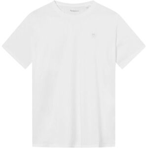 KnowledgeCotton Apparel Póló 'ALDER' fehér kép