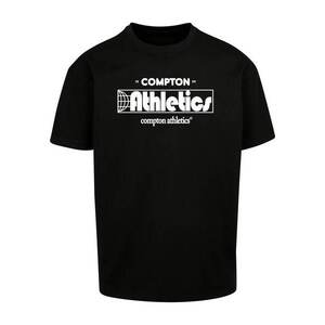 MT Upscale Póló 'Compton Athletic Club' fekete / fehér kép