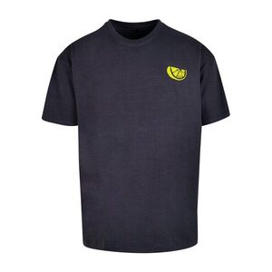 Merchcode Póló 'Lemon' éjkék / citromsárga kép