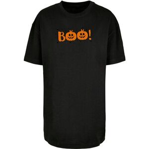 Merchcode Oversize póló 'Halloween - Boo Pumpkin' sötét narancssárga / fekete kép