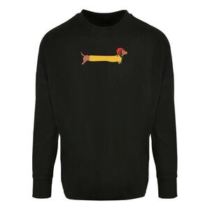 Merchcode Póló 'Christmas Dog' barna / sárga / piros / fekete kép