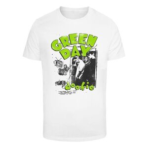 Merchcode Póló 'Green Day Dookie Sketched Up' világoszöld / fekete / fehér kép