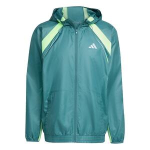ADIDAS PERFORMANCE Sportdzseki 'Tech Apparel' benzin / világoszöld / fehér kép