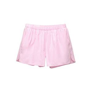 Pull&Bear Nadrág rózsaszín / fehér kép