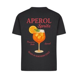 Merchcode Póló 'Aperol Spritz' narancs / piros / fekete kép