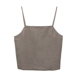 Pull&Bear Top taupe kép