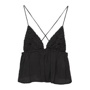 Pull&Bear Top fekete kép