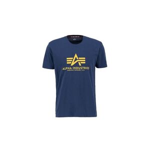 ALPHA INDUSTRIES Póló 'Basic' tengerészkék kép