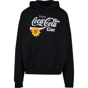 Merchcode Tréning póló 'Coca Cola Refreshed' sárga / fekete / fehér kép