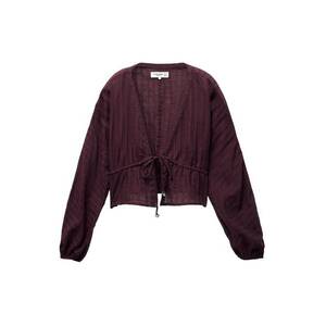 Pull&Bear Blúz burgundi vörös kép