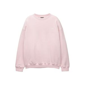 Pull&Bear Tréning póló 'STWD' rózsa / fehér kép