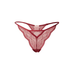 Hunkemöller String bugyik 'ISABELLE' sötétvörös kép