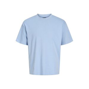 Jack & Jones Plus Póló 'JPRBLASummer' világoskék / gyapjúfehér kép