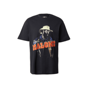 Only & Sons Póló 'ONSPOST MALONE' indigó / limone / mandarin / fekete kép