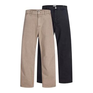 JACK & JONES Nadrág 'JPSTALEX RAYE WORKER' barna / fekete kép