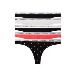 Calvin Klein Underwear String bugyik rikító piros / fekete / fehér melír kép