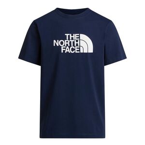 THE NORTH FACE Póló 'Evolution Half Dome' tengerészkék / fehér kép