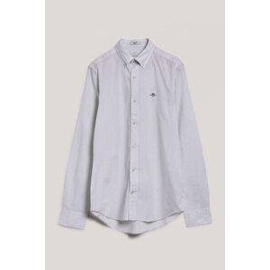 ING GANT SLIM MICRO PRINT SHIRT EGGSHELL kép