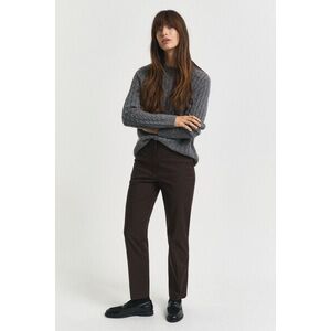NADRÁG GANT SLIM SLACK DEEP BROWN kép