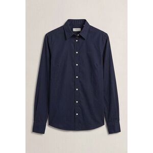 ING GANT SLIM POPLIN SOLID SHIRT BLACK kép