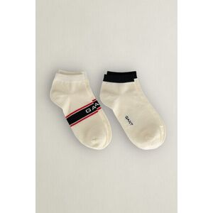 ZOKNI GANT ANKLE SOCKS 2-PACK EGGSHELL kép