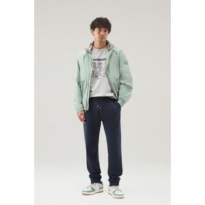 Tréningnadrág Woolrich Logo Script Sweatpant Melton Blue kép