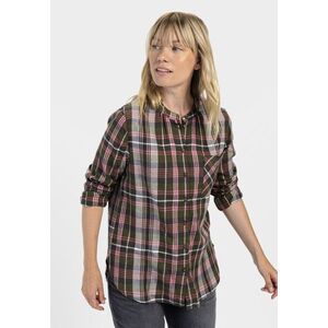Ing Camel Active Blouse Night Blue Check kép