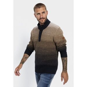 Pulóver Camel Active Pullover Troyer Sepia Brown kép