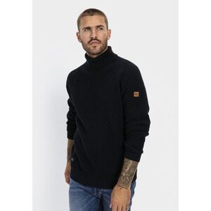 Pulóver Camel Active Pullover Rollneck Night Blue Check kép