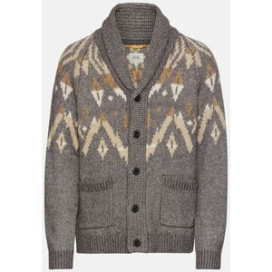 Pulóver Camel Active Knitted Jacket Graphite Gray kép