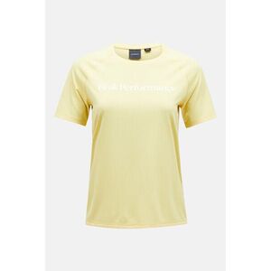 Póló Peak Performance W Active Tee Mellow Yellow kép