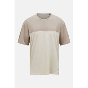 Póló Peak Performance M Trail Wool Blend Ss Avid Beige kép