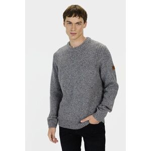 Pulóver Camel Active Pullover Crewneck Grey Melange kép