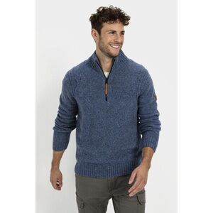 Pulóver Camel Active Pullover Troyer Indigo kép